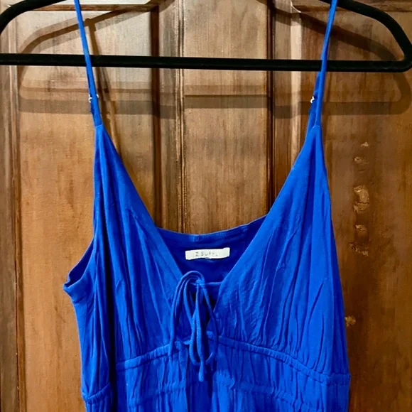 Z supply bright blue maxi dress - Picture 2 of 2